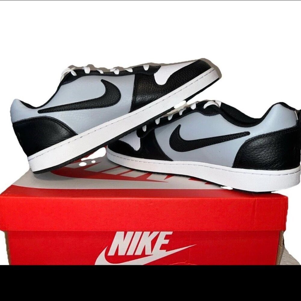 Nike Ebernon Low PRM White Black Wolf Grey